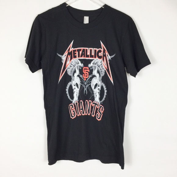 metallica giants shirt